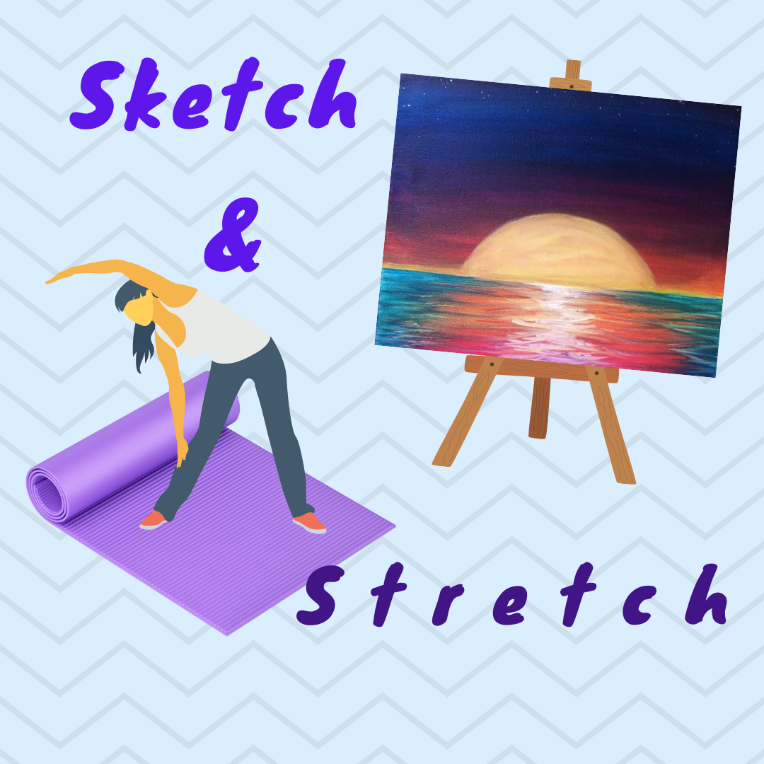 Teens Sketch & Stretch Jericho Public Library